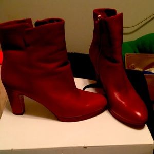 Nine West leather boots
